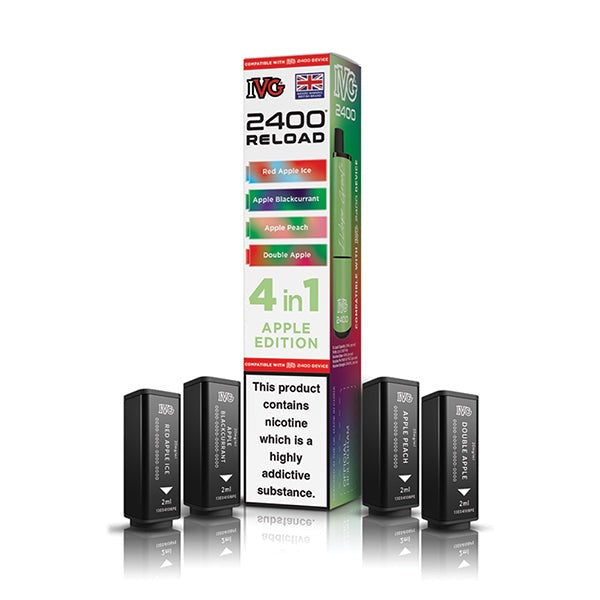 IVG 2400 Reload Replacement Pods (4 in 1)