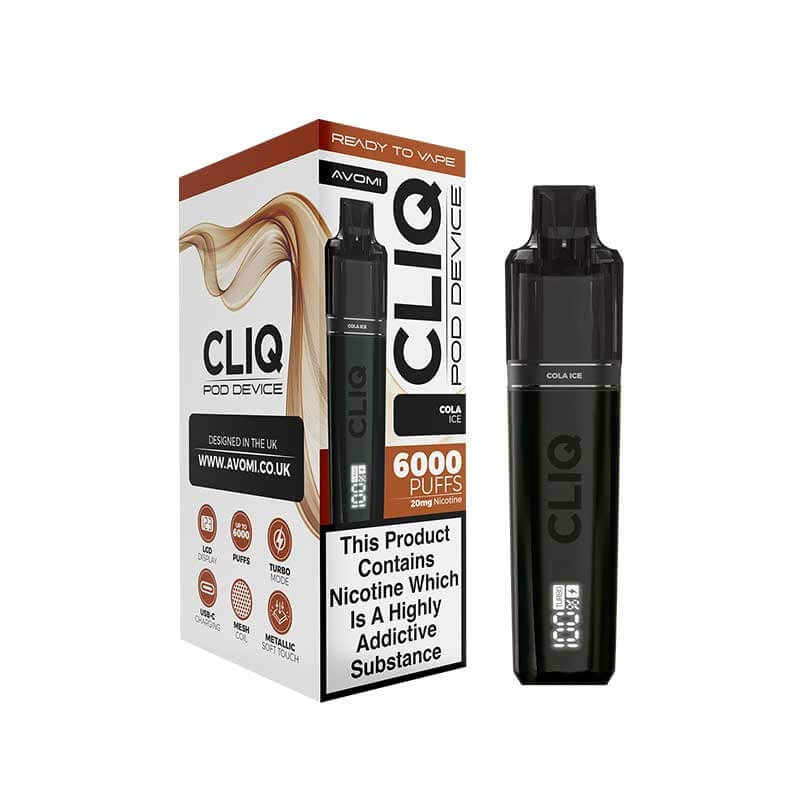 Avomi Cliq Prefilled Pod Kit - Cola Ice
