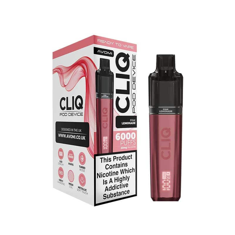 Avomi Cliq Prefilled Pod Kit - Pink Lemonade
