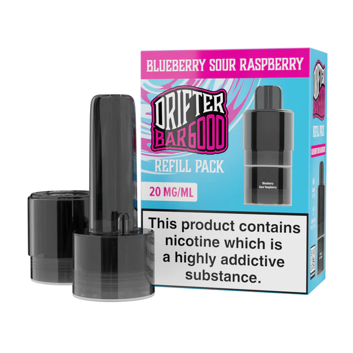 Drifter Bar 6000 Prefilled Vape Pods & Refill Containers