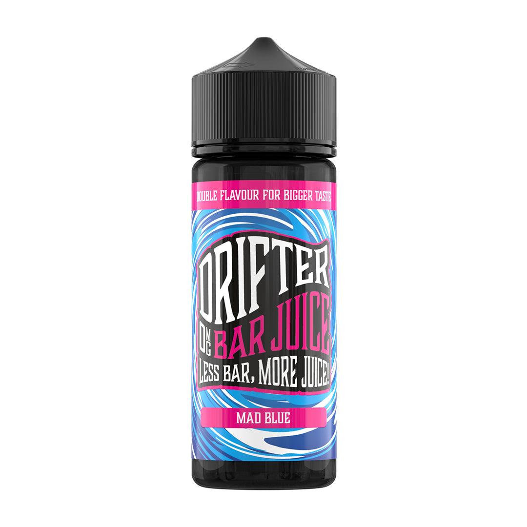 Mad Blue - Drifter Bar Juice 100ml (Includes 2 Salt Nic Shots) The Vape Escape Wales & England Mad Blue - Drifter Bar Juice 100ml (Includes 2 Salt Nic Shots) The Vape Escape Wales & England