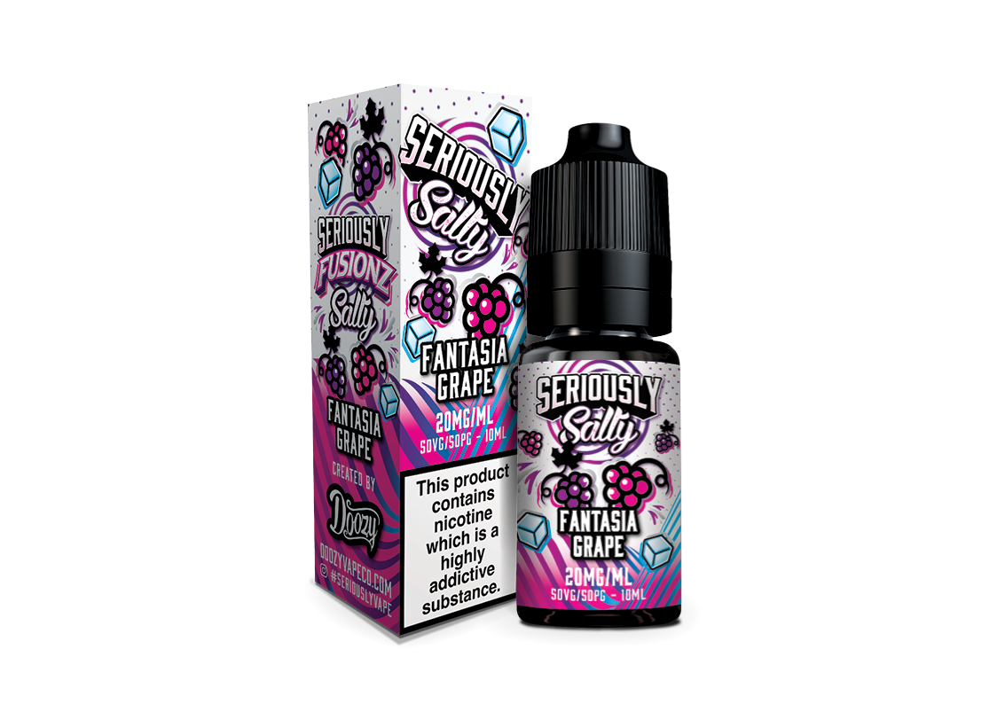 Seriously Fusionz Salty 10ml - Fantasia Grape