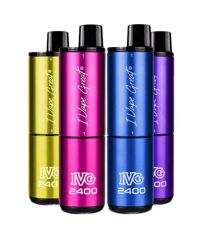 IVG 2400 Pod Kit front view – Rechargeable vape