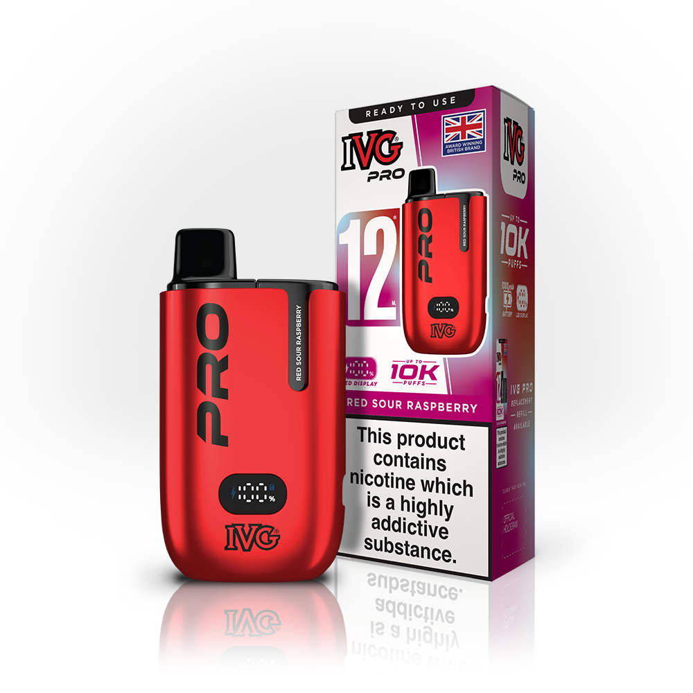IVG Pro 12 Kit - Red Sour Raspberry