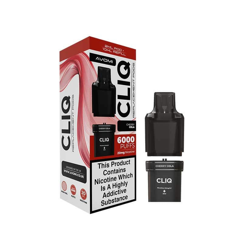 Avomi Cliq Prefilled Pods - Cherry Cola