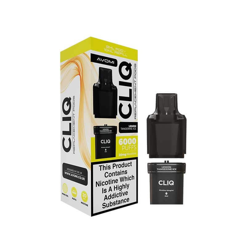 Avomi Cliq Prefilled Pods - Lemon Tangerine Ice