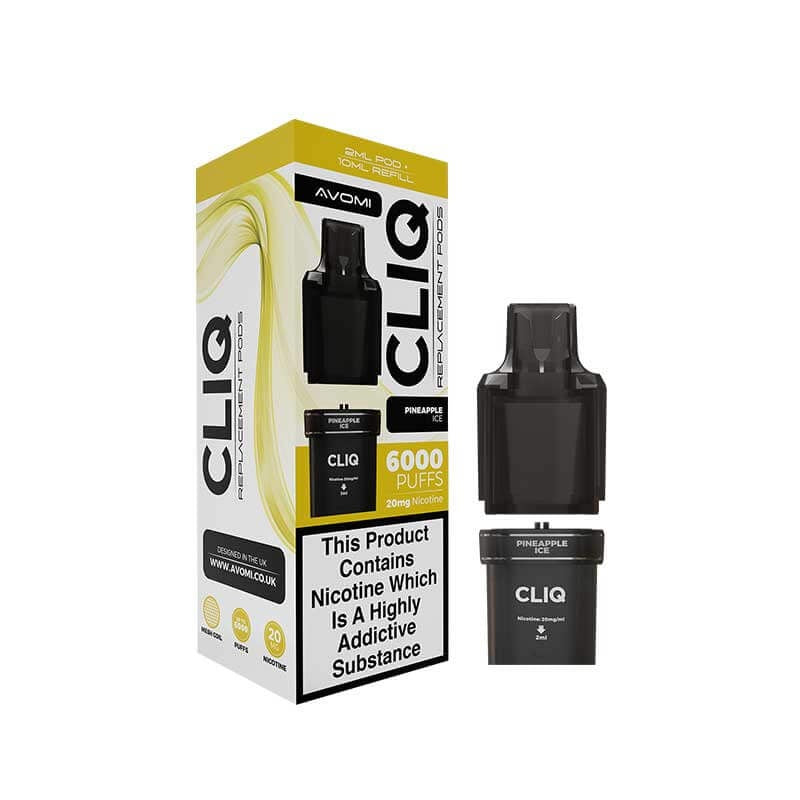 Avomi Cliq Prefilled Pods - Pineapple Ice