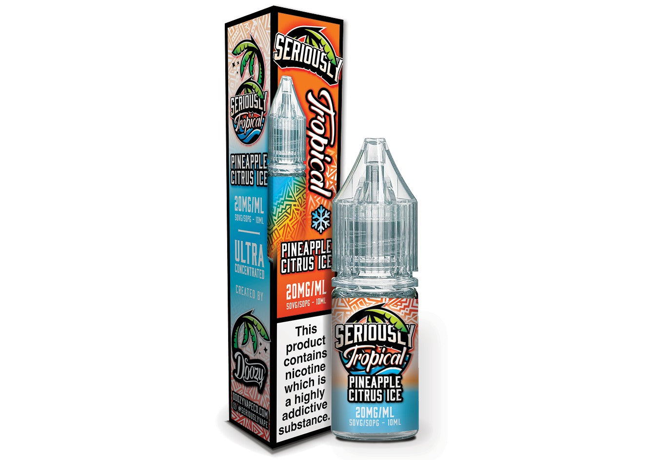 Seriously Tropical Salts 10ml - Pineapple Citrus Ice