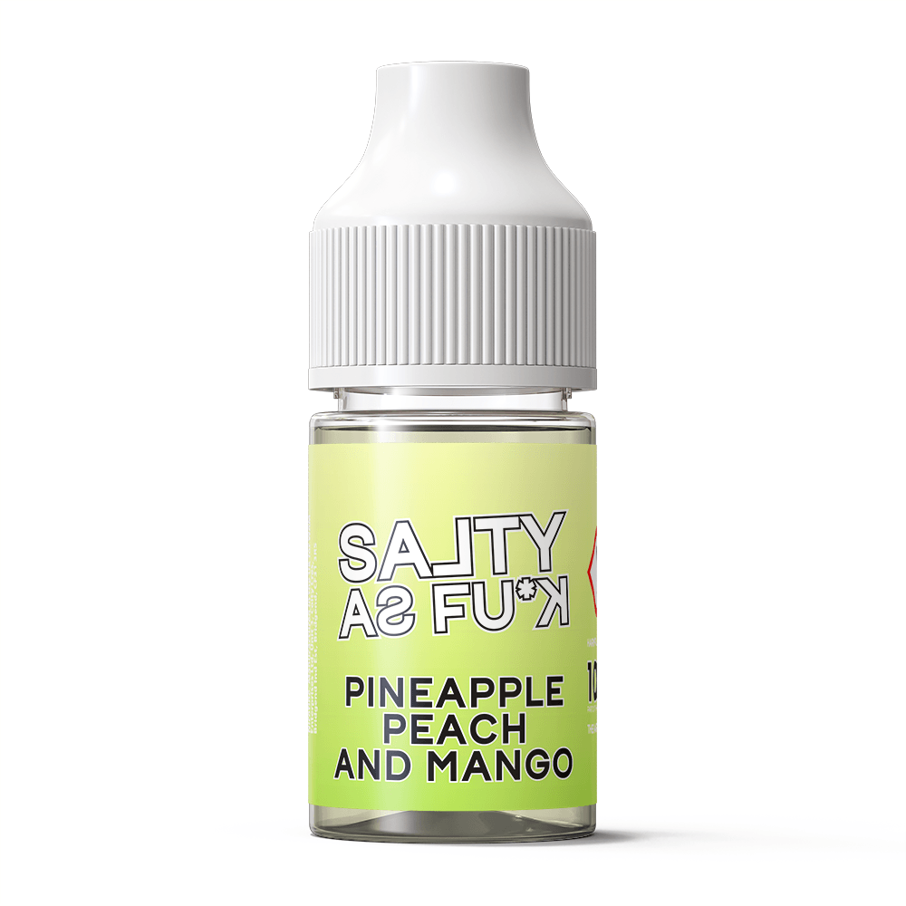 Pineapple Peach Mango - Salty As Fu*k (Bar Salts) 10ml - The Vape Escape Wales | Darth Vaper Wales