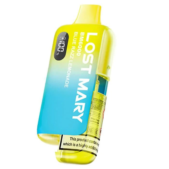 Lost Mary BM6000 Refillable Vape Kit - Blue Razz Lemonade