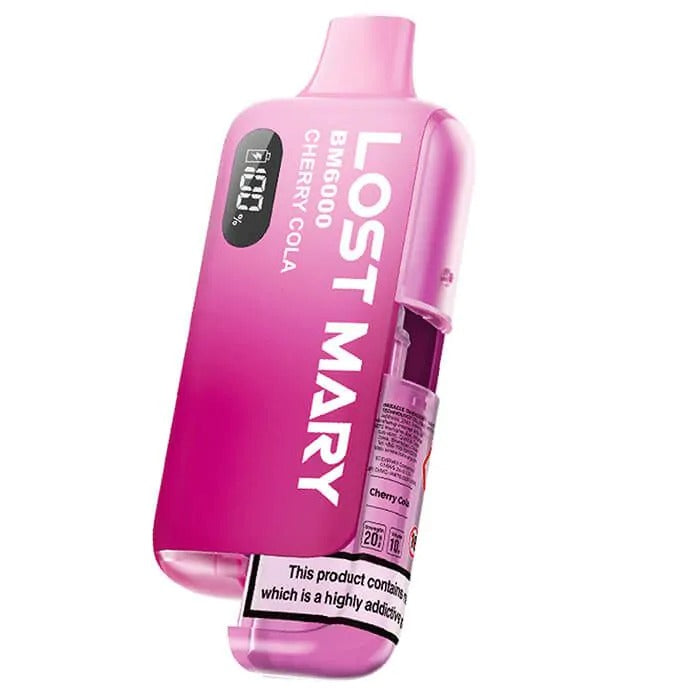 Lost Mary BM6000 Refillable Vape Kit - Cherry Cola