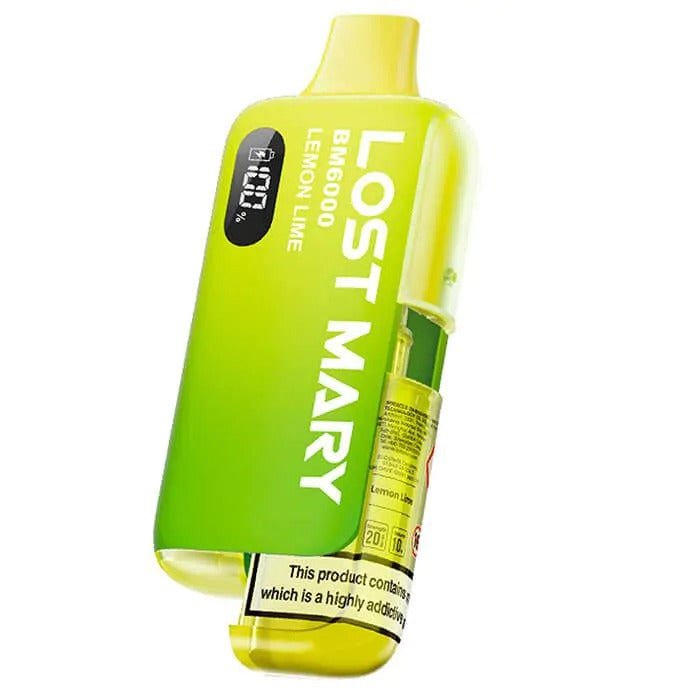 Lost Mary BM6000 Refillable Vape Kit - Lemon Lime