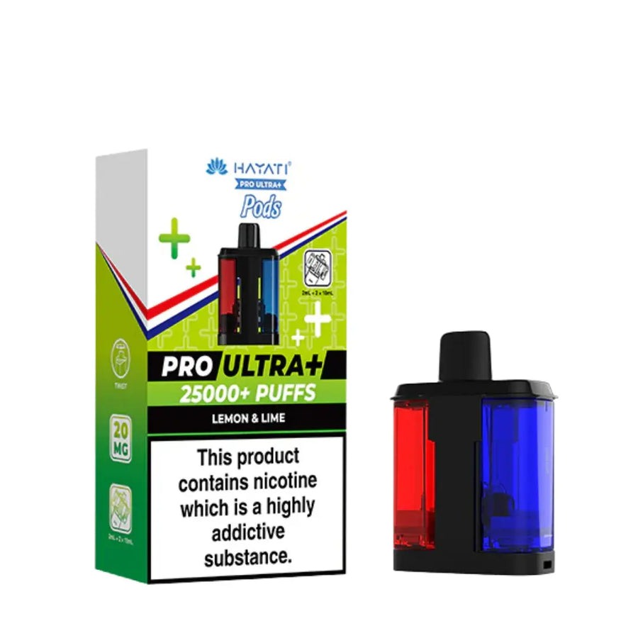 Hayati Pro Ultra Plus 25K Refill Pod - Lemon Lime