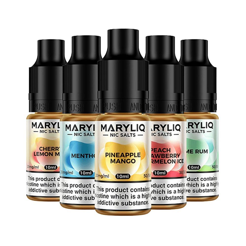 MARYLIQ 10ml Nic Salts - Mix and Match - The Vape Escape Wales | Darth Vaper Wales