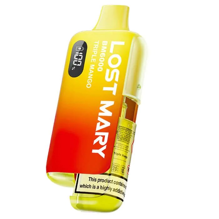 Lost Mary BM6000 Refillable Vape Kit - Triple Mango