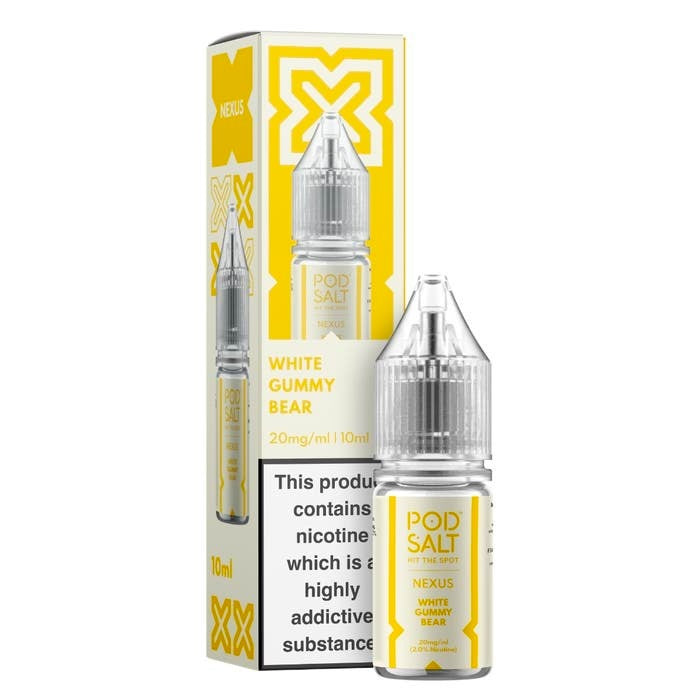 Nexus Pod Salts 10ml - White Gummy