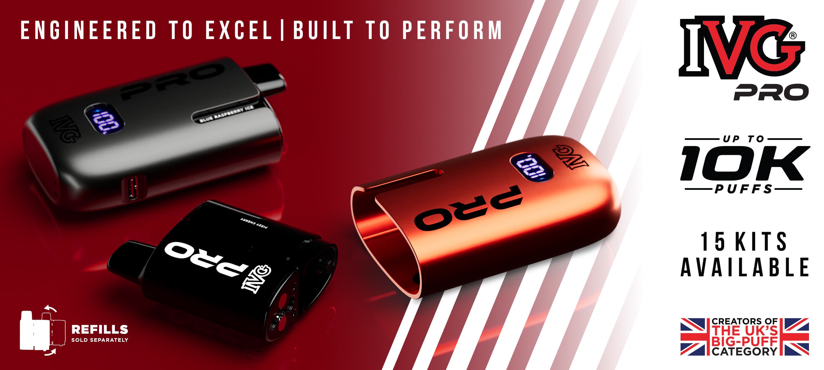 Meet the IVG PRO 12: Smooth, Mess-Free Vaping