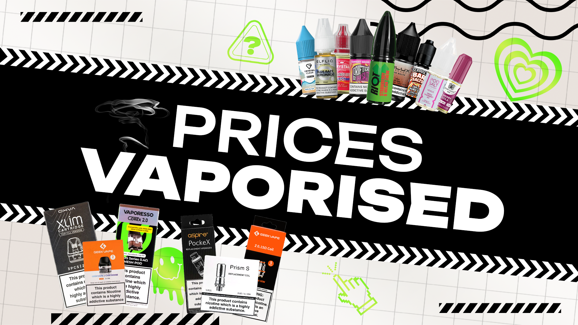 Prices Vaporised for 2026 at The Vape Escape