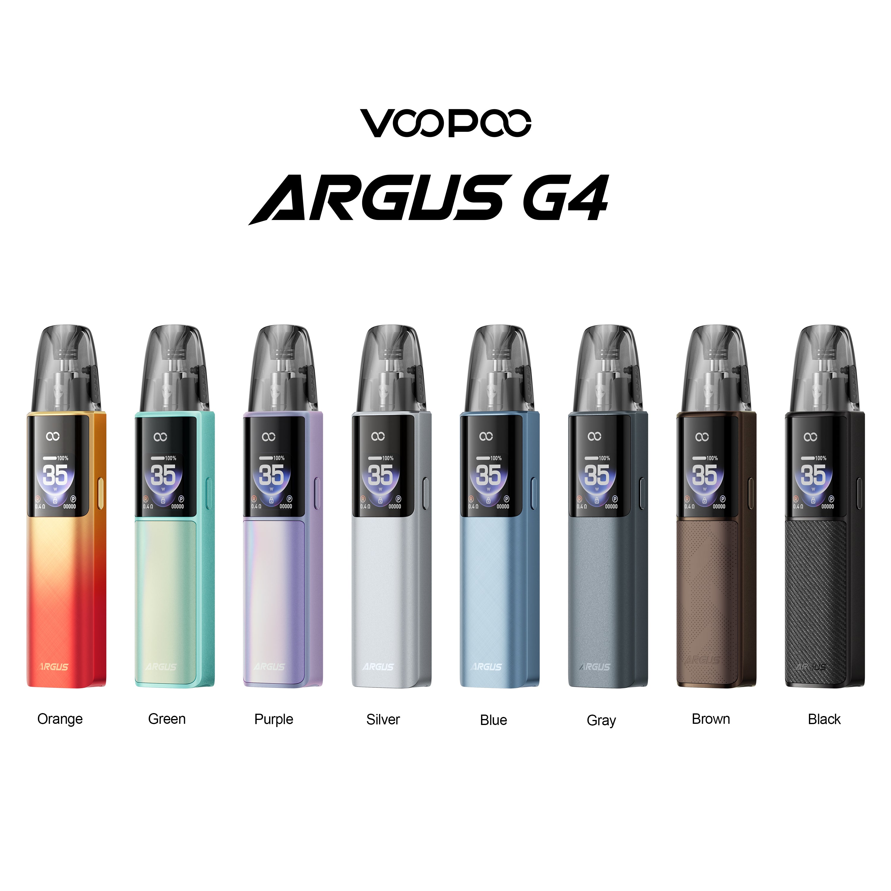 Voopoo Argus G4 Pod Kit (2 FREE Liquids)