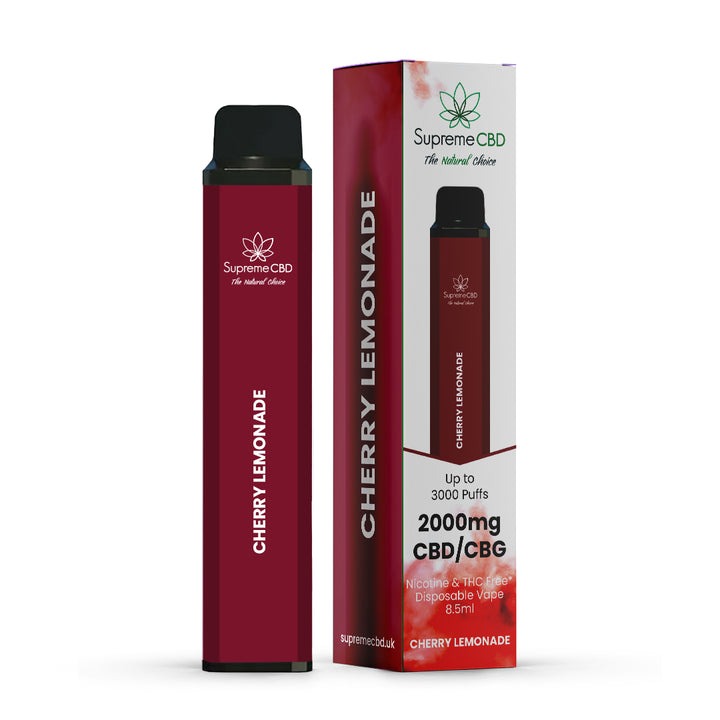 CBD Disposable Vape 3000 Puff - Cherry Lemonade