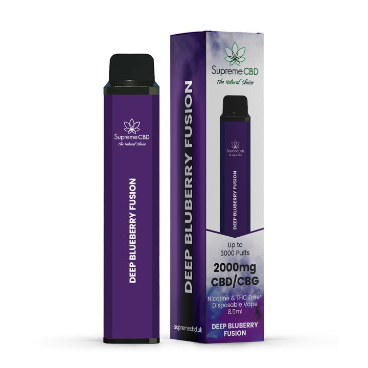 CBD Disposable Vape 3000 Puff - Deep Blueberry Fusion