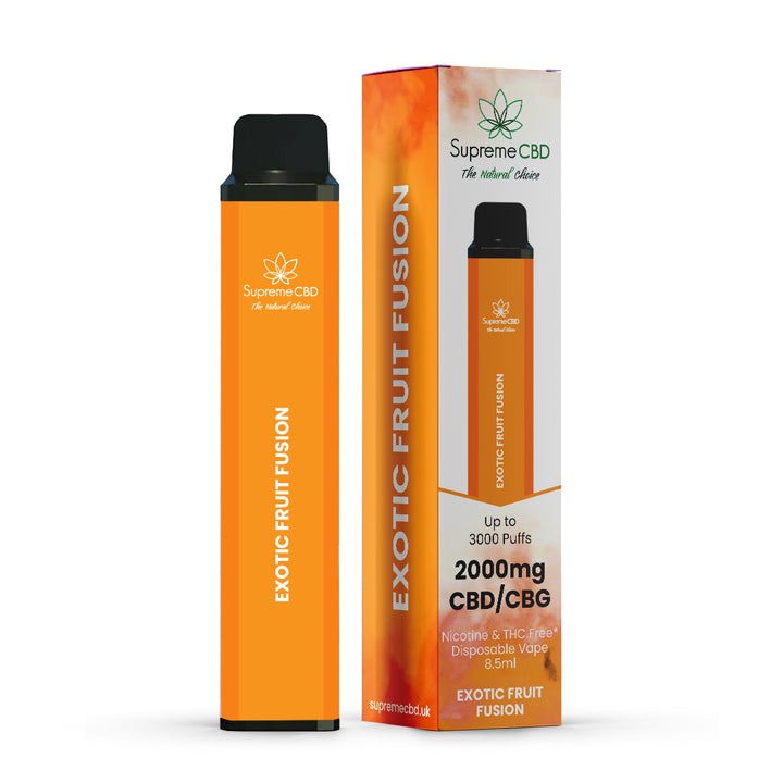 CBD Disposable Vape 3000 Puff - Exotic Fruit Fusion