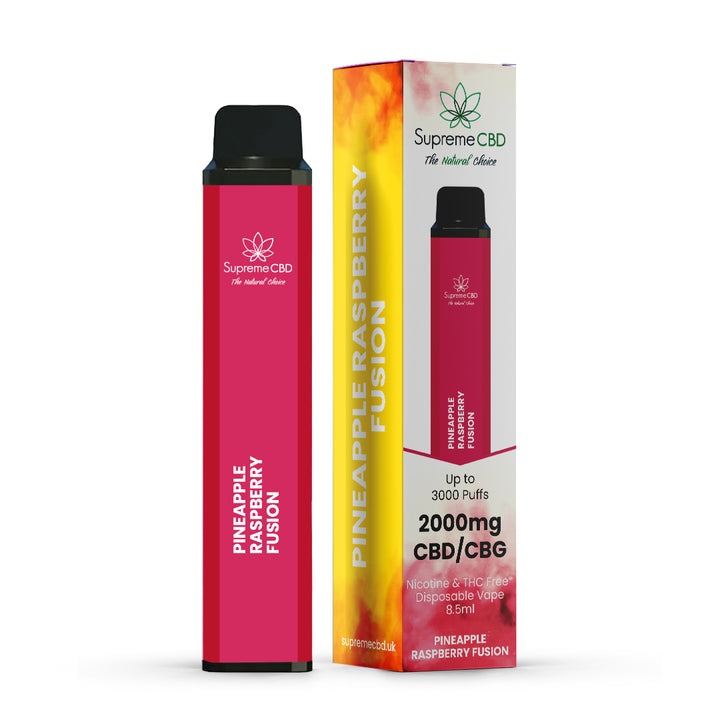 CBD Disposable Vape 3000 Puff - Pineapple Raspberry