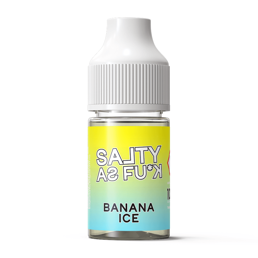 Banana Ice - Salty As Fu*k (Bar Salts) 10ml - The Vape Escape Wales | Darth Vaper Wales