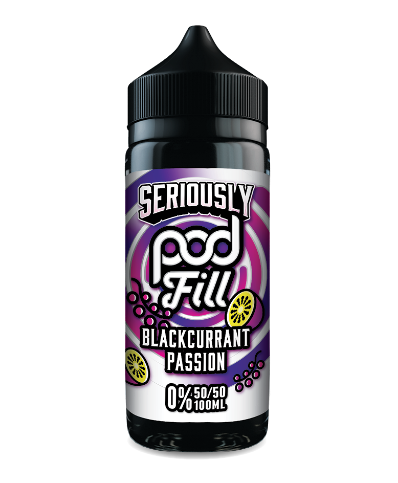 Seriously Pod Fill 100ml (FREE NIC SHOTS)