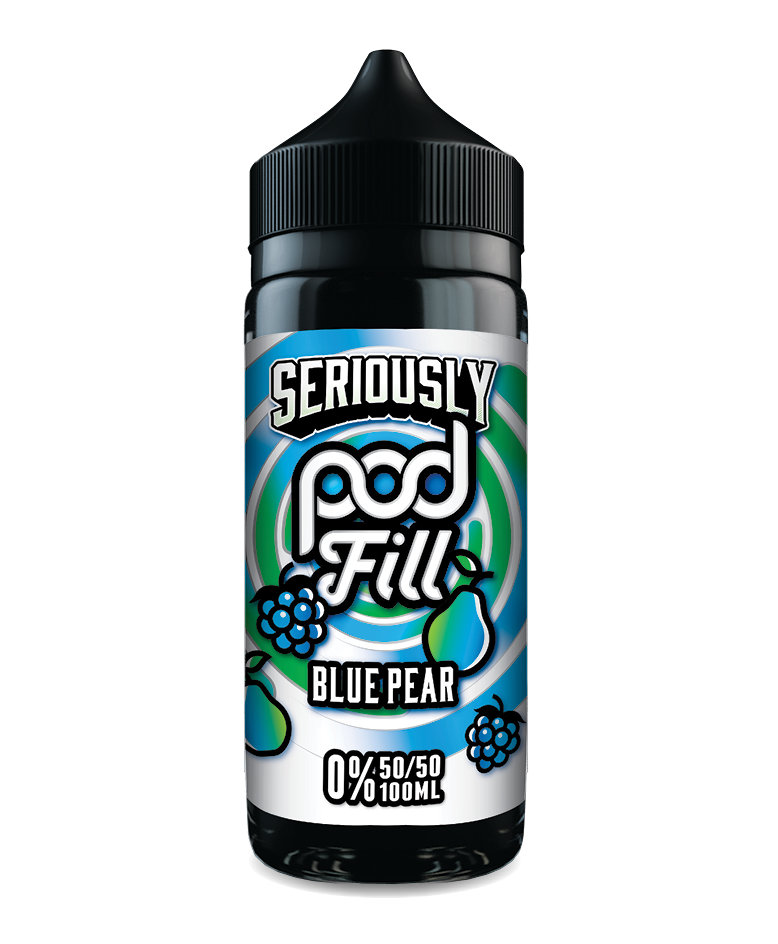 Seriously Pod Fill 100ml (FREE NIC SHOTS)