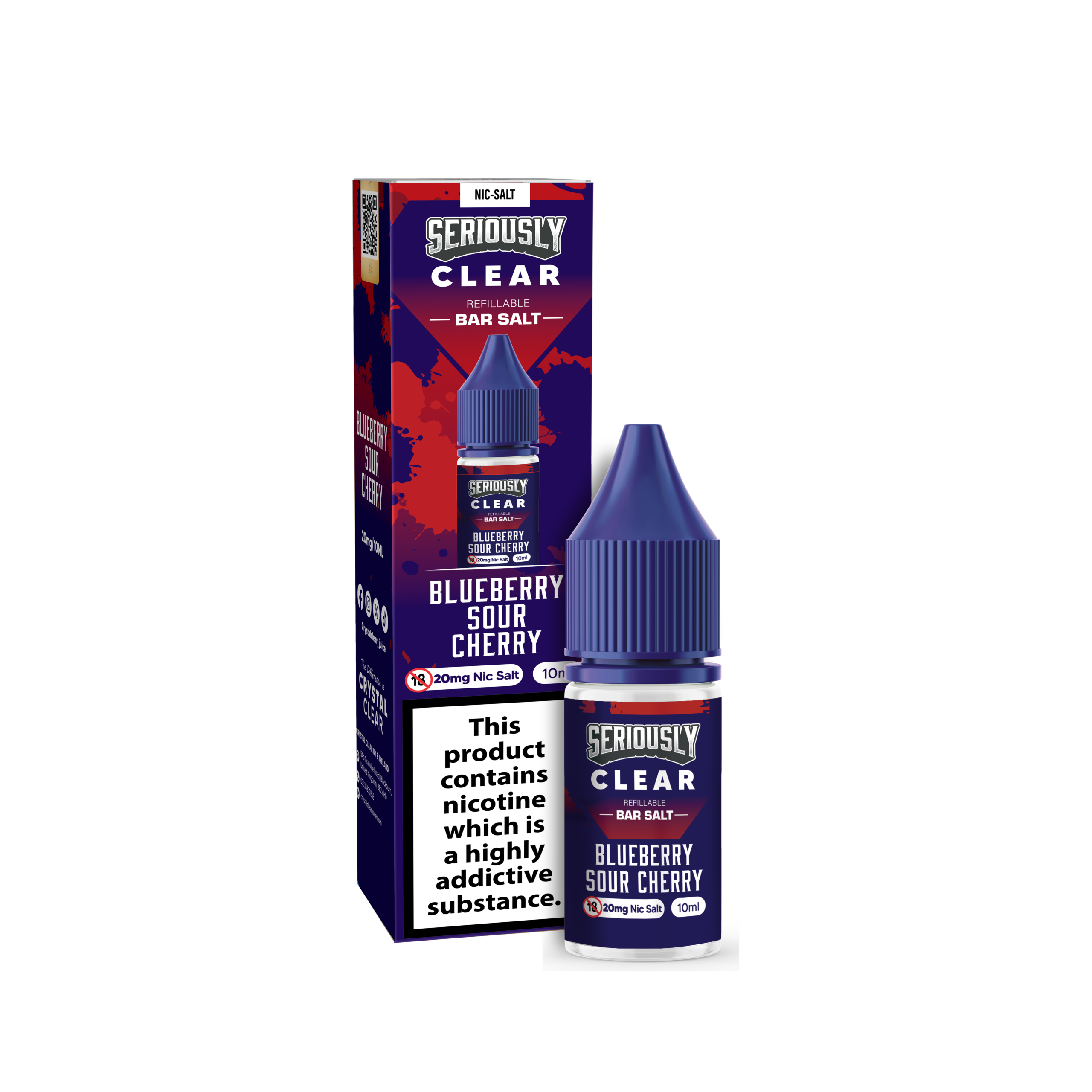Seriously Clear 10ml Nic Salts