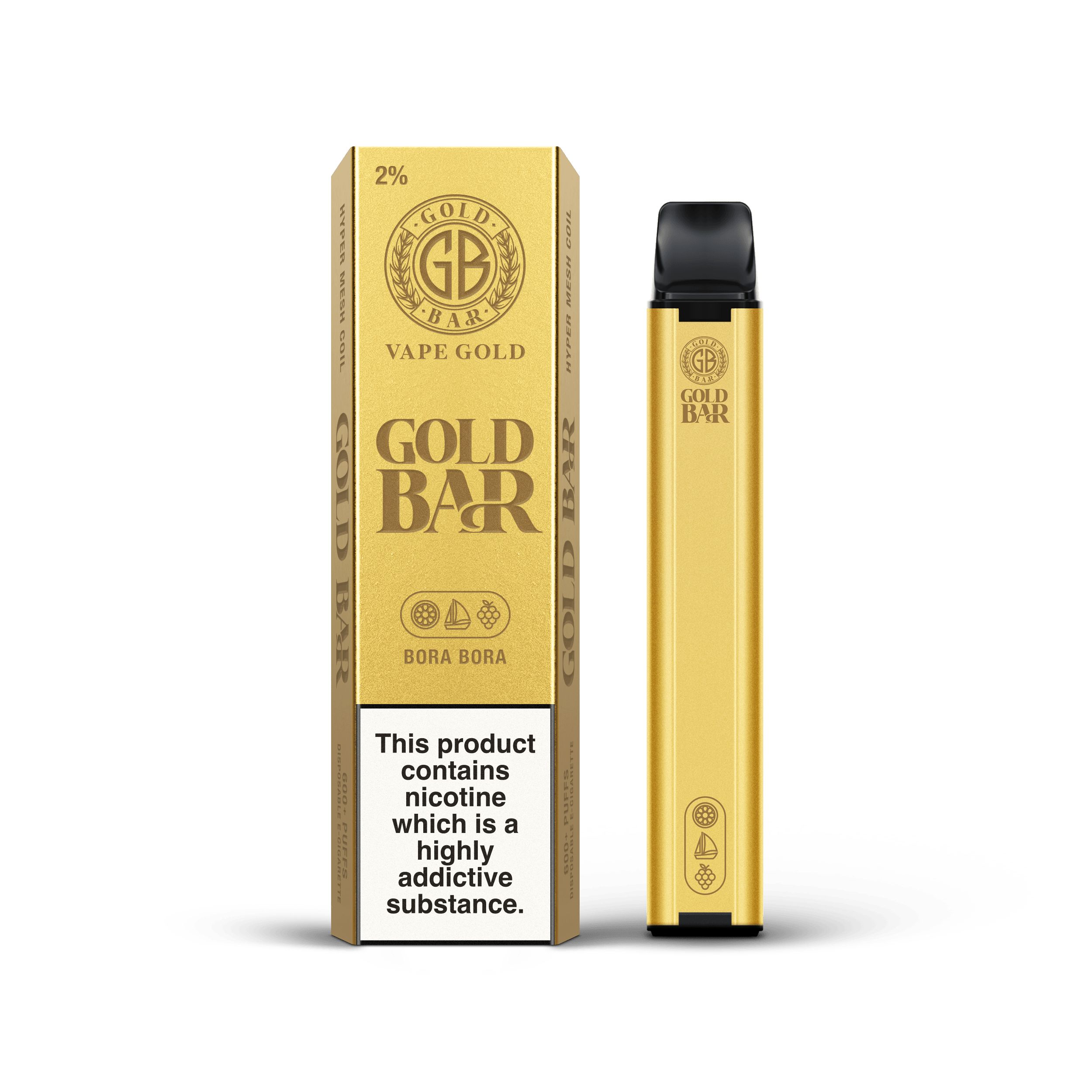 Gold Bar Disposable Bar - The Vape Escape Wales | Darth Vaper Wales