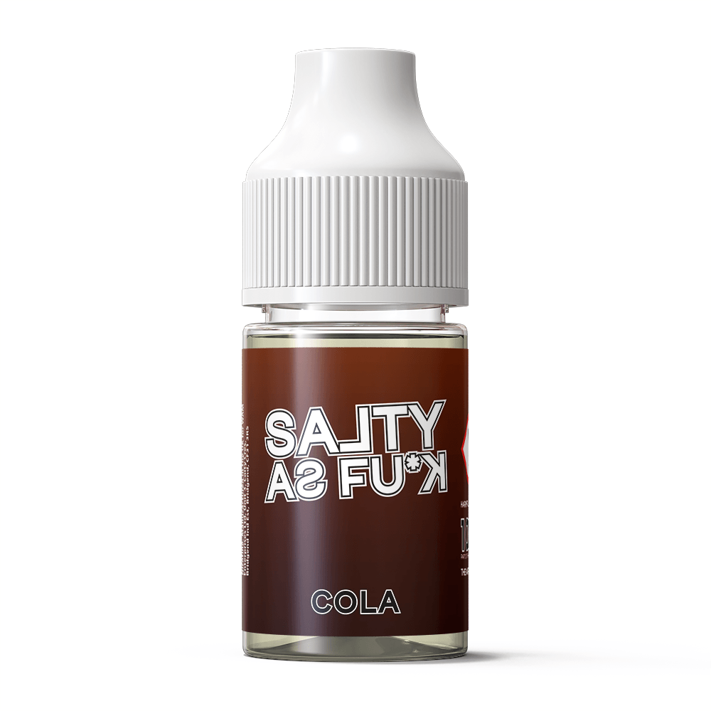 Cola - Salty As Fu*k (Bar Salts) 10ml - The Vape Escape Wales | Darth Vaper Wales