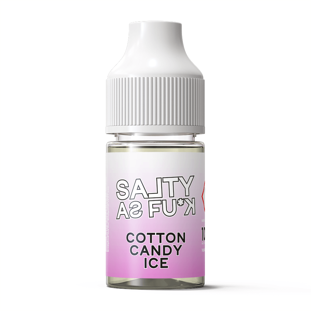 Cotton Candy Ice - Salty As Fu*k (Bar Salts) 10ml - The Vape Escape Wales | Darth Vaper Wales