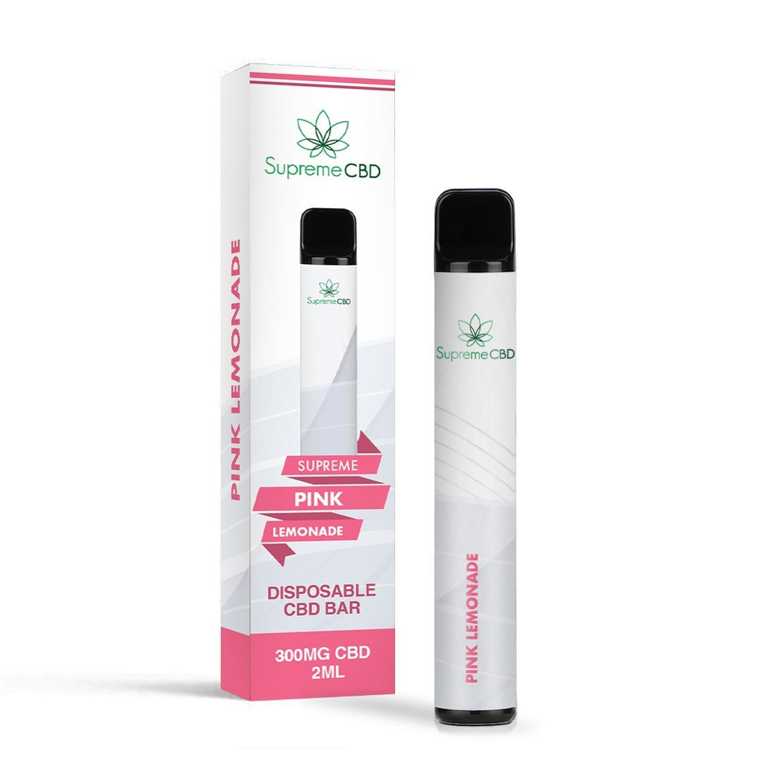 CBD Disposable Pink Lemonade (300mg, 600 puff)