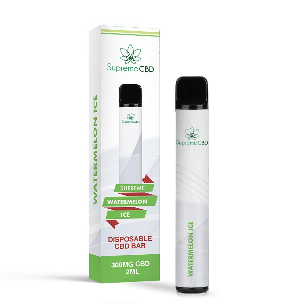 CBD Disposable Watermelon Ice (300mg, 600 puff)