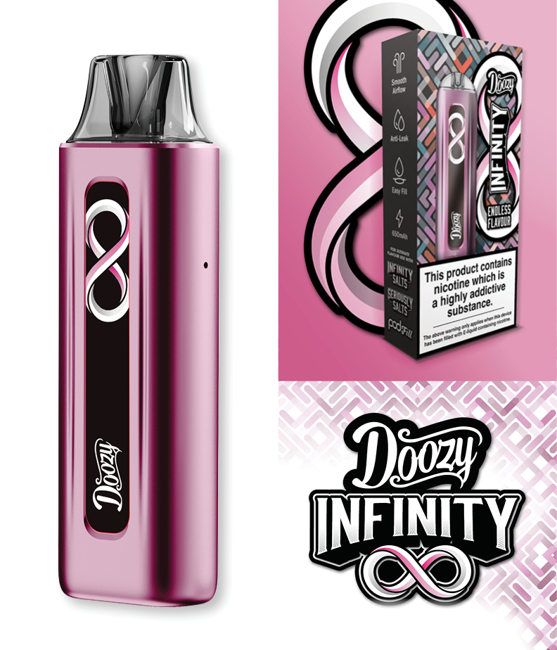 Doozy Infinity Pod Kit (2 FREE Liquids)
