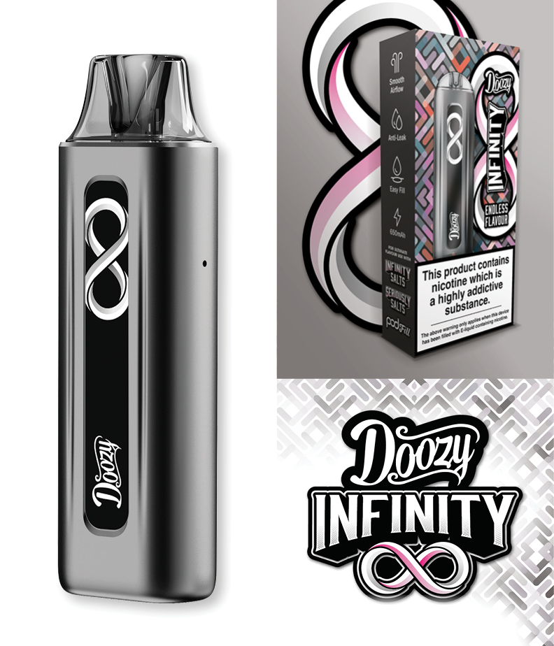Doozy Infinity Pod Kit (2 FREE Liquids)