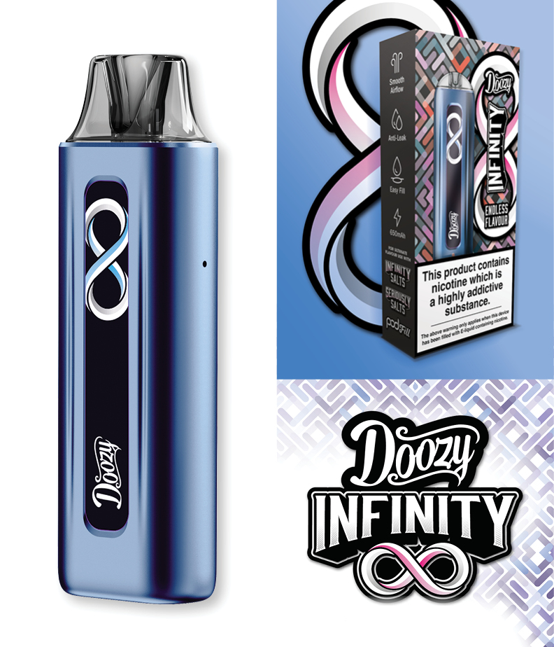 Doozy Infinity Pod Kit (2 FREE Liquids)