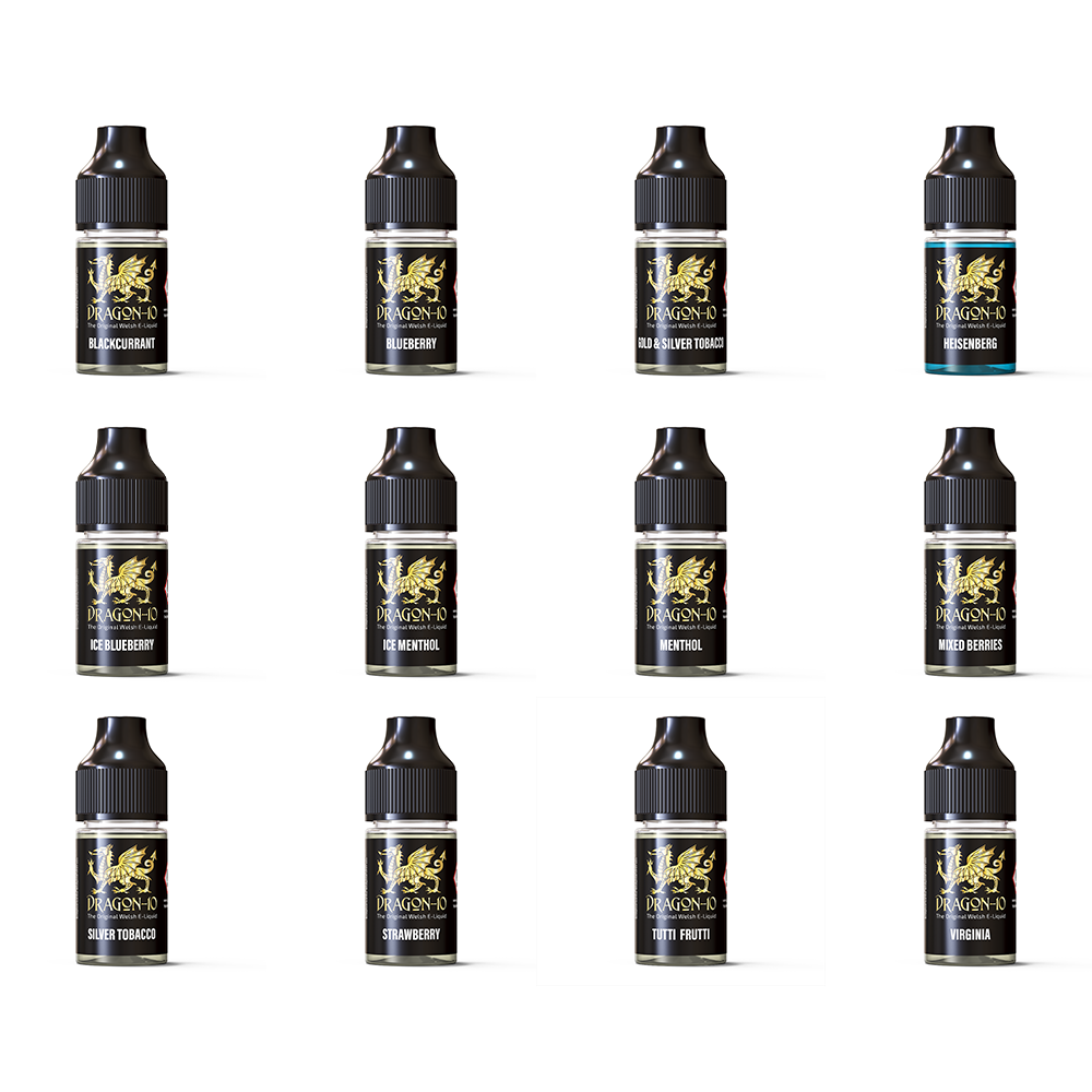 Dragon 10 E-Liquids The Vape Escape Wales & England Dragon 10 E-Liquids The Vape Escape Wales & England