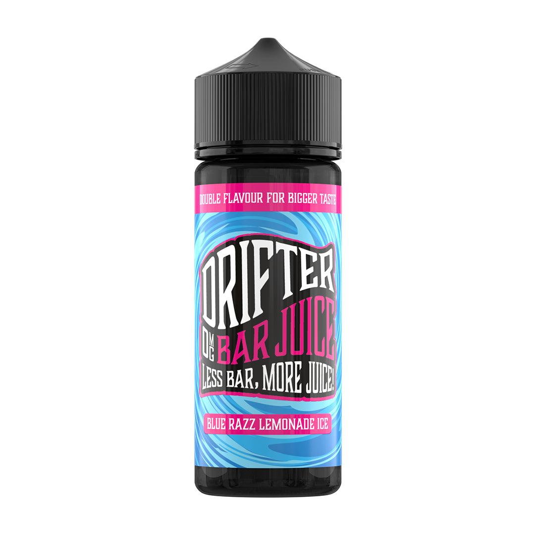 Blue Razz Lemonade Ice - Drifter Bar Juice 100ml (Includes 2 Salt Nic Shots) - The Vape Escape Wales | Darth Vaper Wales