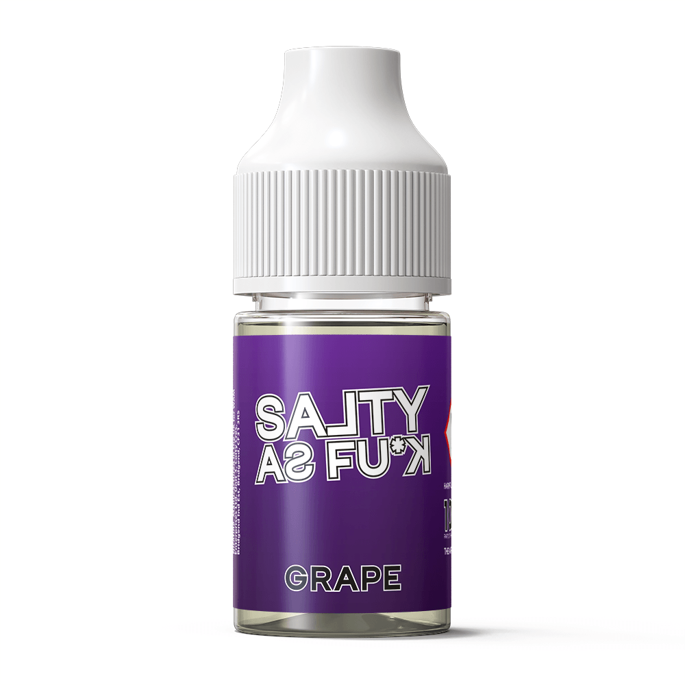 Grape - Salty As Fu*k (Bar Salts) 10ml - The Vape Escape Wales | Darth Vaper Wales