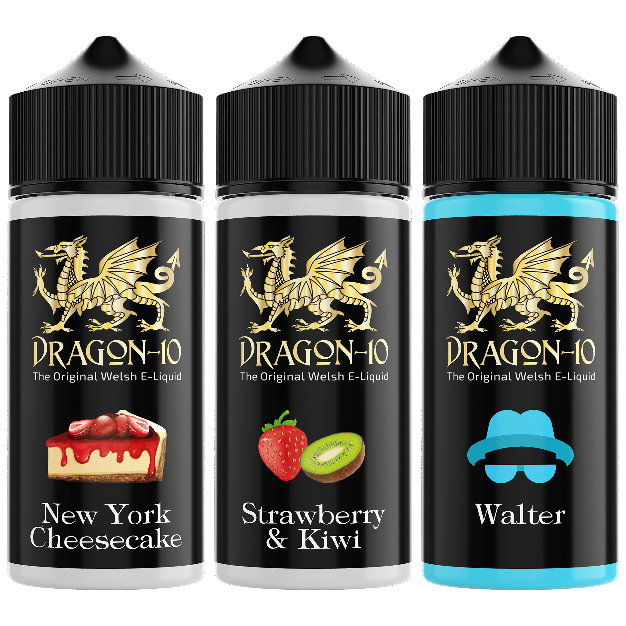 Dragon-10 100ml 0mg 🔥 6 for £50 🔥 - The Vape Escape Wales | Darth Vaper Wales