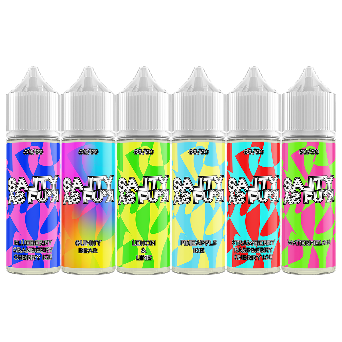 Salty As Fu*k 50ml - Mix & Match (FREE Nic Shot)