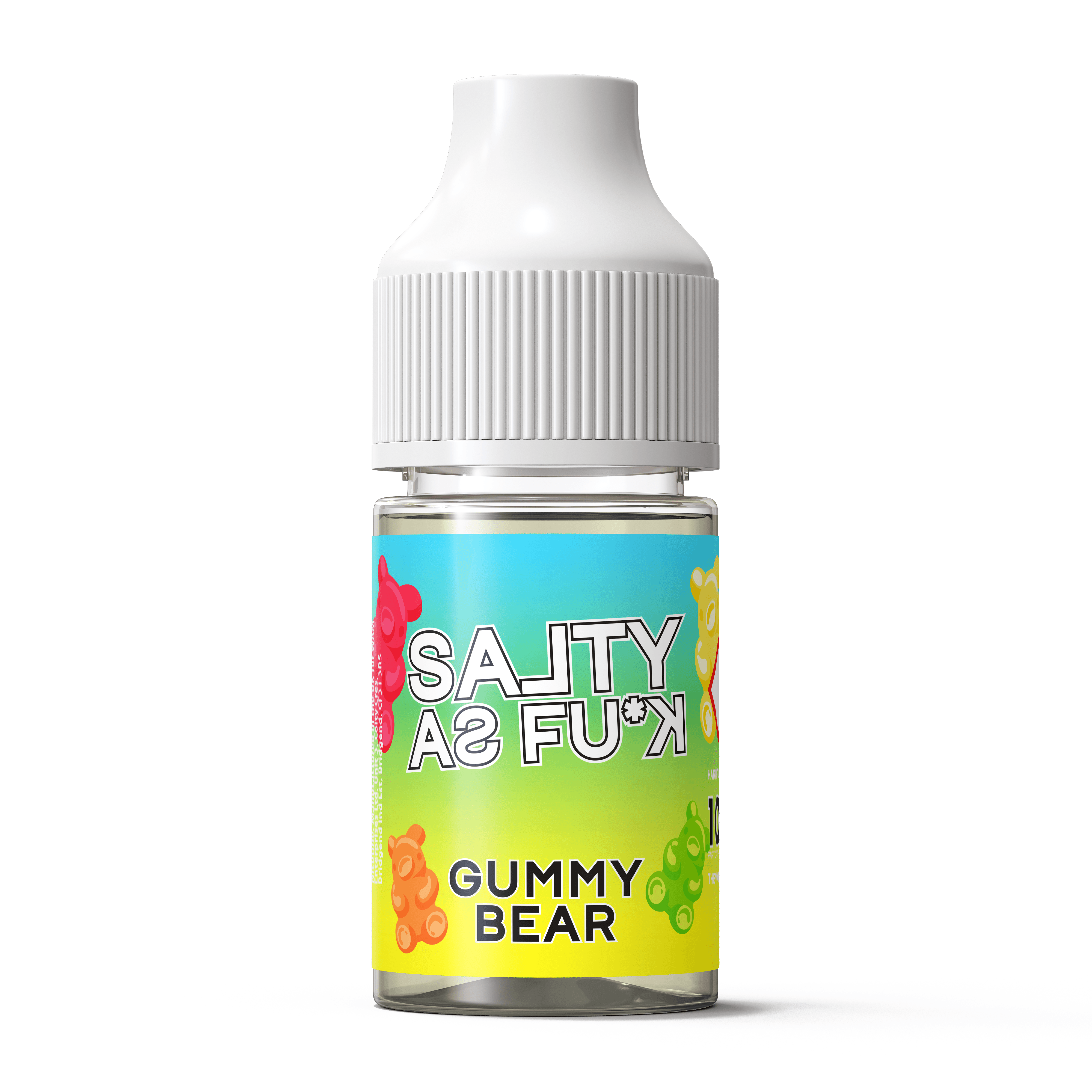 Gummy Bear - Salty As Fu*k (Bar Salts) 10ml The Vape Escape Wales & England Gummy Bear - Salty As Fu*k (Bar Salts) 10ml The Vape Escape Wales & England