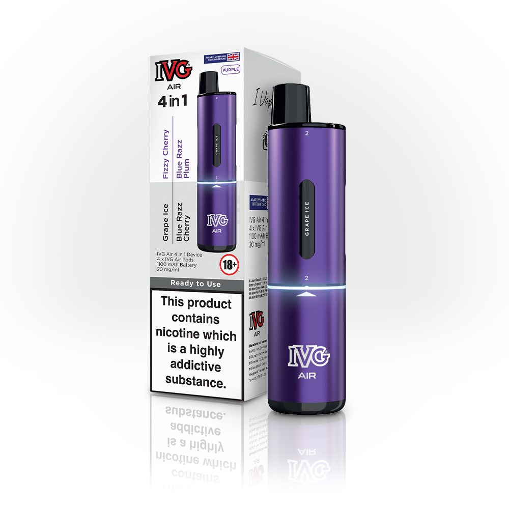 IVG Air Starter Kit 4-in-1 - Purple Edition