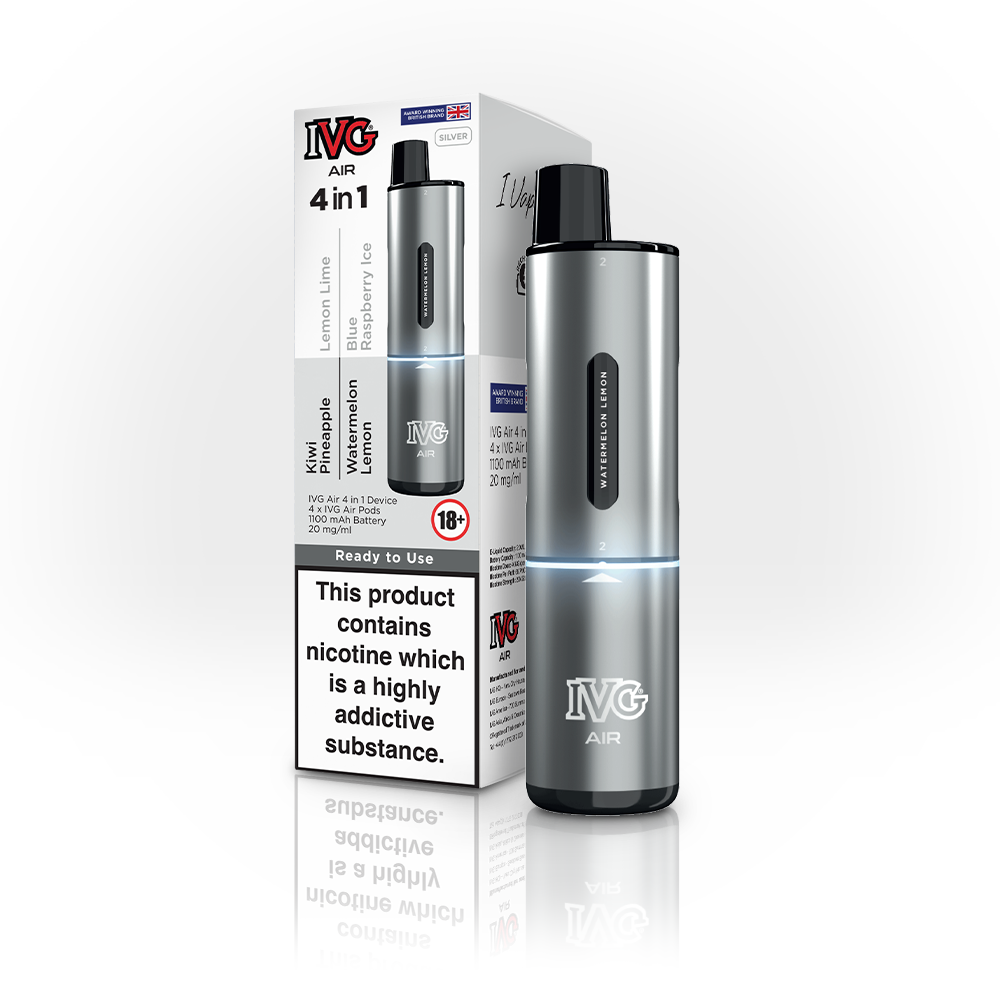 IVG Air Starter Kit 4-in-1 - Silver Edition