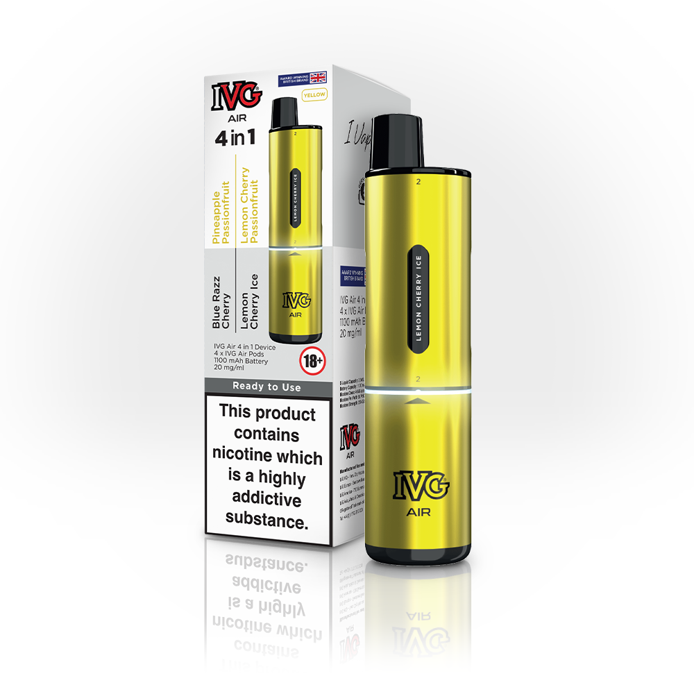 IVG Air Starter Kit 4-in-1 - Yellow Edition