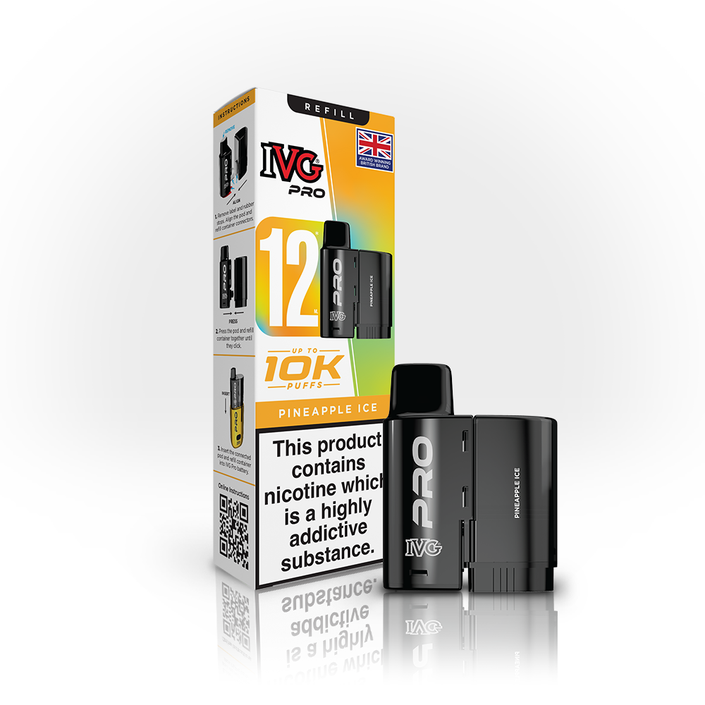 IVG Pro 12 Pod Refill - Pineapple Ice
