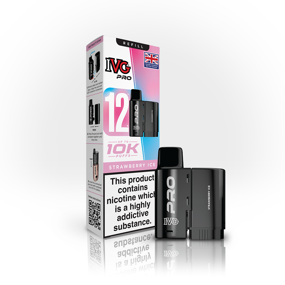 IVG Pro 12 Pod Refill - Strawberry Ice